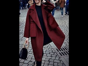 150+ Fall-Winter Stylish and Trendiest Women's Coats and Ponchos Ideas Compilation.