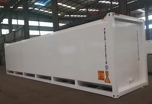 [Hot Item] Customized Capacity 10000-75000L ISO Fuel Storage Containers for Oil Water Price