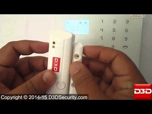 How to Configure Door/window Sensor with D3D-D9 Security Alarm system