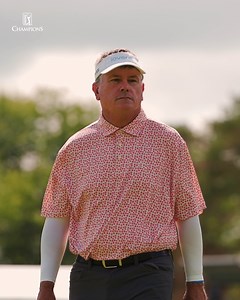 Goydos is on fire 🔥 Leader Paul Goydos makes birdie on 9 to move to -10 midway through the second round of the Ally Challenge. | PGA TOUR Champions