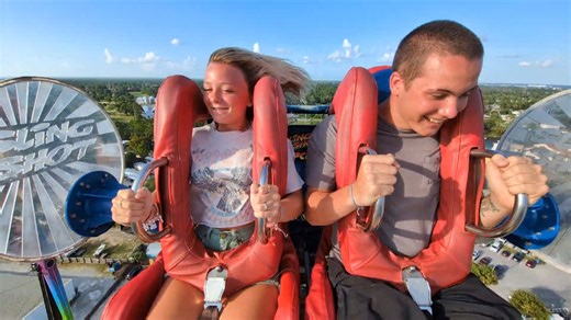 Bristen & Jessica | Slingshot & Vomatron at Indy Speedway