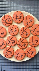 Handmade Basketball Cookies: Royal Icing, Birthday Party Favors (personalized) - Etsy Australia