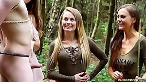 British over them - tied to a tree - GoFucker.Net