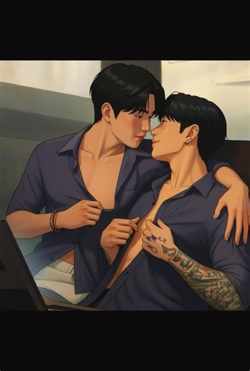 💜💚Taekook Jungkook and Taehyung fan art of love🐰🐯##taekook #vkook #bts #💜💚Taekook #taekookforever