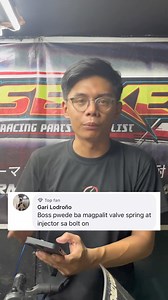Pwede nga ba magpalig ng Valve spring at Injector kahit Bolt on lang? 🤔 | Top Speed Tech - MAIN