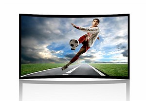 [Hot Item] 133 Inch Curved Fixed Frame Screen with 10cm Frame