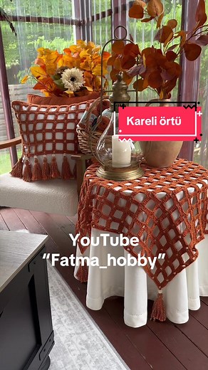 I have uploaded the tutorials to my YouTube channel with subtitles in all languages. #crochet #croche #cushion