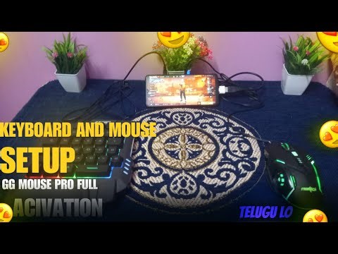 one hand gaming keyboard and mose setup and gg mouse pro full activation