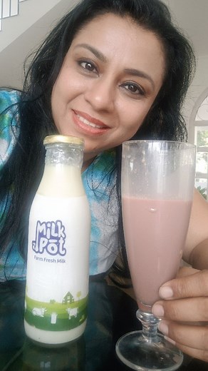2.6K views · 21 reactions | My breakfast protein shake with lowfat milk @themilkpot #health #healthy #foodie #protienshake #organic #milk | Priyadarshini Rajkumar | Facebook