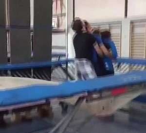 Squad Backflip On Trampoline Four man backflip... | Wrestling