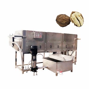 [Hot Item] Wet Type Almond Skin Peeling Removing Hazelnut Walnut Kernel Peeler Cleaning Machine