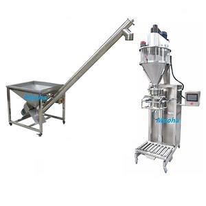 [Hot Item] High Accuracy Big Bag 5kg 10kg 20kg 25kg 30kg 50kg Flour Milk Protein Soda Spice Powder Auger Weighing Filling Packing Machine