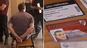 Así fue la detención de un hincha de River por el ataque al bus de Boca