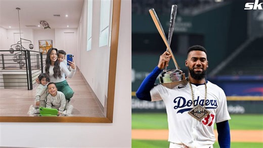 In Photos: Teoscar Hernandez's toddlers Teoscar Jr & Mateo melt hearts with adorable ceremonial first pitch throws on dad's bobblehead night