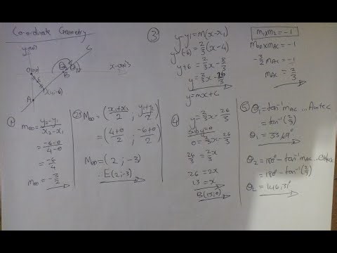 COORDINATE GEOMETRY WORKED QUESTIONS