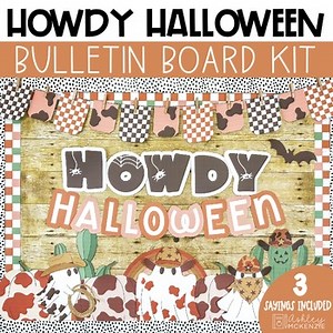 Halloween Bulletin Board Ideas Western Decor Halloween Bulletin Board Letters