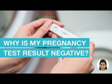 Why my pregnancy test result came negative?