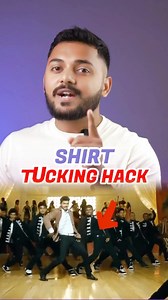 🛑Shirt tucking in hack ✅ . #derbyjeanscommunity #fashionhack #chennai #indianbrand #fashionindia | Derby Jeans Community