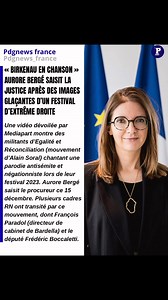 « Birkenau en chanson » ▶️ Une vidéo révèle des militants chantant une parodie négationniste lors d’un rassemblement d’Egalité et Réconciliation en 2023. Plusieurs cadres du RN ont fréquenté ce mouvement. Une guitare, des rires gras, et les paroles qui glacent le sang. « Elle était un peu mytho / ma grand-mère de Birkenau / avec son faux numéro / tatoué sur la peau… » Révélée par Mediapart vendredi 13 décembre, cette vidéo filmée lors du festival 2023 d’Egalité et Réconciliation montre un groupe