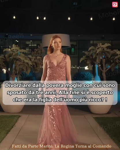 👇Clicca qui sotto per guardare l'episodio completo! https://eng.moboreels.com/Ds38O/505092 🔍Titolo:《Fatti da Parte Marito, La Regina Torna al Comando》 L'ha costretta a donare un rene. Ora lei splende, lui mangia la polvere. #Romance #Amore #Cortometraggio #Film #Video #Donne #Punto di svolta #Novità #Famiglia #Abilità #Chaebol #Città moderna | Emozia TV