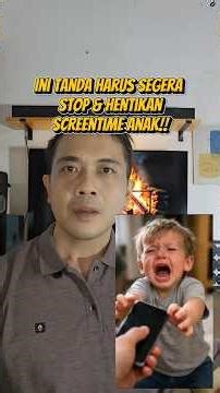 TANDA SCREENTIME ANAL HARUS DI STOP.