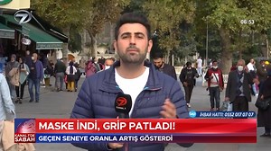 5.5K views · 35 reactions | Maske indi, grip patladı! | Kanal 7 | Facebook