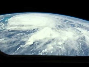 Hurricane Irene Seen Over Bahamas