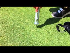 グリーンの硬さ測定