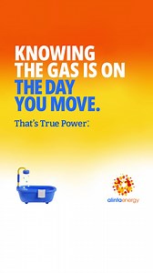 Moving is stressful enough. We'll have your gas on from day one - guaranteed* so you can enjoy a hot shower as soon as you move in. *One full business day’s notice required. | Alinta Energy