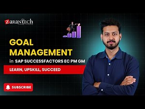 Goal Management in SAP SuccessFactors EC PM GM | ZaranTech