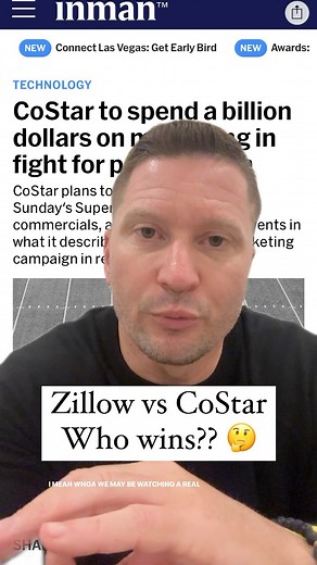 Things are getting real in the portal wars 😲🏡💰#portalwars #realtors #realtorsoffacebook #homebuyers #zillow #costar | Jared James