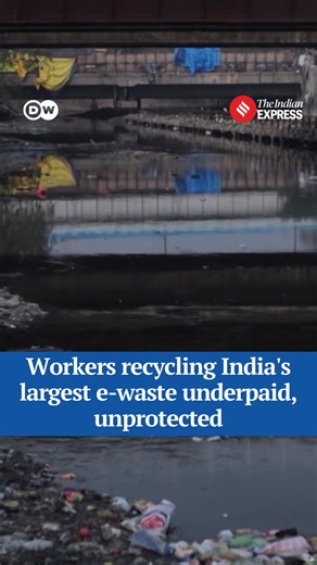 #Seelampur is the largest electronic waste-dismantling market in #India. The industry is largely unregulated. #garbage #wastemanagement #DW | Indian Express | Facebook