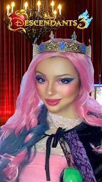AUDREY - QUEEN OF MEAN 🩷 #audrey #descendants #disneymakeup #descendants3 #queenofmean
