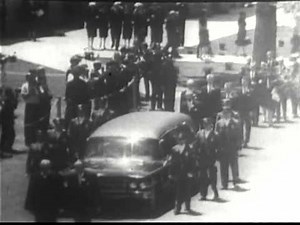 Footage At The Funeral Of Marilyn Monroe 8.8.1962
