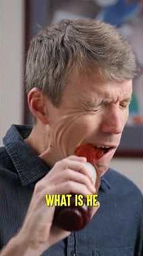 Why Is He Eating A GLASS Bottle?!