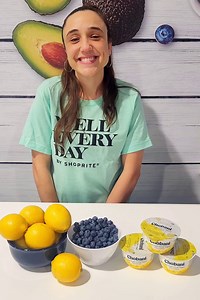 Feeling the heat, but still want something sweet? Cool down with this two-ingredient Greek yogurt lemon blueberry bark! For more recipes speak with your in-store Inserra ShopRite dietitian! | ShopRite | Facebook