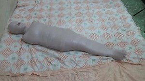 Mummified from head to toe