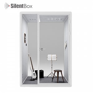 [Hot Item] Indoor Prefabricated Office Pods Soundproof Office Meeting Pods Movable Silence Soundproofing Office Pod