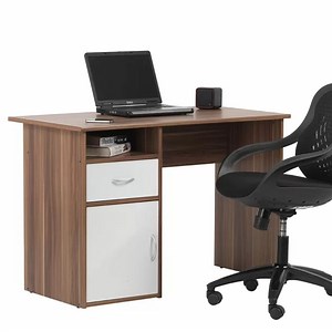 [Hot Item] Factory Price Wholesale Wooden Home White Small Computer Desk with Drawers