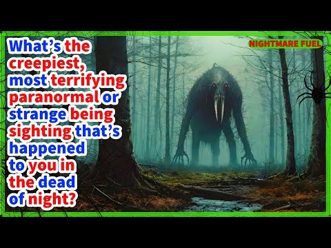 "Terrifying Paranormal Encounters in the Dead of Night That Still Can’t Be Explained 🌙👻"