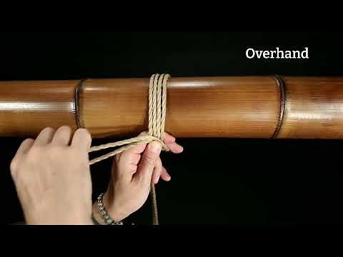 Shibari Handcuff Tutorial | Overhand Single Column Tie (Beginner Friendly)