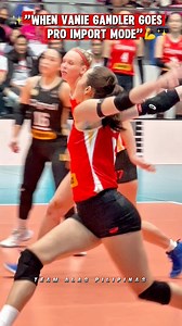 845K views · 7.7K reactions | ✨ “When Vanie Gandler goes Pro Import mode… expect heat, impact, and unstoppable energy on the court.” ❤️✨ #fblifestyle #TheHeartOfVolleyball #PVL2025 #topfansfollowers #fbreels2025ツ #CignalHDSpikers #PVLReinforcedConference | Team Alas Pilipinas | Facebook
