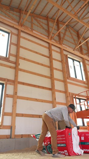 Installing Rockwool Insulation in a Metal Stud Wall