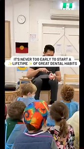 When it comes to instilling an appreciation of good oral healthcare, you can never start too young. Limitless Dental in Sydney creatively took this year's Dental Health Week message #LetsTalkAboutGums to eager kindergarteners and it's great to see the enthusiastic response! | Australian Dental Association | Facebook