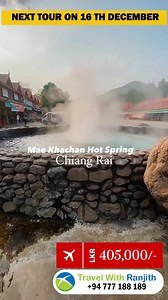 🌏✨ Explore Thailand with Travel Sensate!✨🌏 📅 Date: 16th December 2024 🕗 Duration: 8 Days 💰 Price: LKR 405,000/- (Per Person, Twin Share) From the vibrant city of Bangkok to the cultural gems of Chiangmai & Chiangrai, this tour is packed with unforgettable experiences: ✅ Hot Springs ✅ White Temple ✅ Golden Triangle ✅ Blue Temple ✅ The Big Buddha ✅ Siam Park ✅ Twin Pagodas ✅ Doi Inthanon National Park and much more! Join us for an exciting journey through Thailand’s most iconic spots, filled 