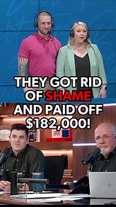 Corey & Amber worked hard to get rid of the shame that debt and money can bring into a marriage! We are so proud of how they worked our steps for a better, stronger, financially peaceful life! Well done, you two!#marriageadvice #debtfree #debtfreescream #theramseyway #debtfreecommunity #marriagegoals | Ramsey Solutions