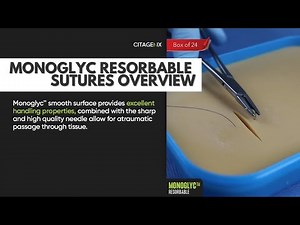 Monoglyc Suture for the Apical Mattress Technique | Citagenix