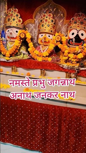 नमस्ते प्रभु जगन्नाथअनाथ जनकर नाथ |Namaste prabhu jagannaath anaath janankar janankarनाथ |