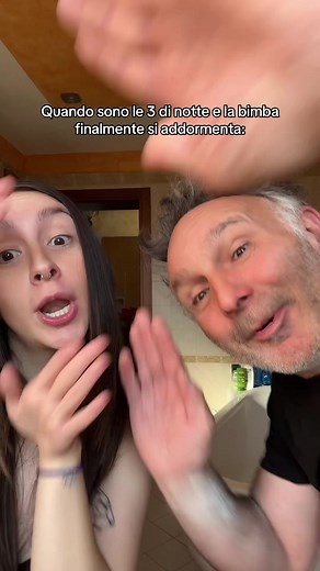 Quando la bimba si addormenta a 3 di notte