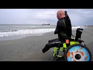 Quadruple amputee prepares to swim Bering Strait